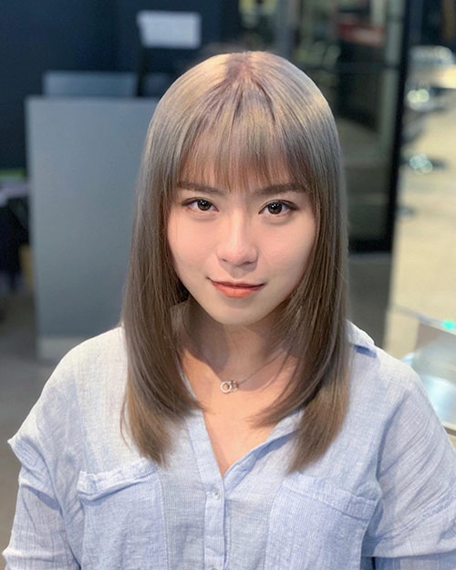 Asian Medium Hair
