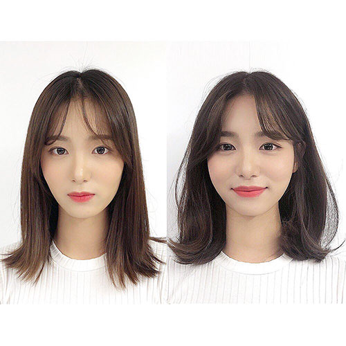 Asian Medium Long Hairstyles