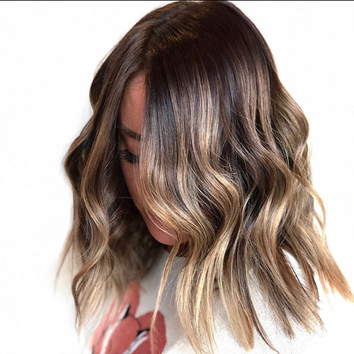 Medium Hairstyles With Highlights