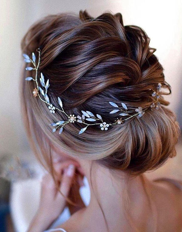 Pictures Of Medium Wedding Hairstyles