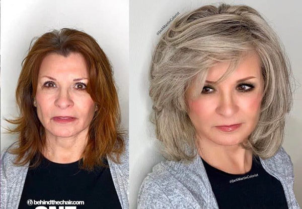 Hairstyles For Medium Hair Over 50