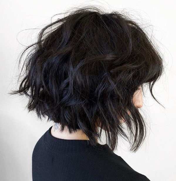 Short To Medium Hairstyles For Thick Wavy Hair
