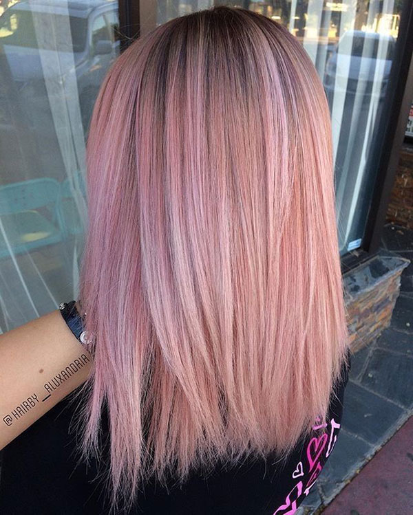 Light Pink Hair