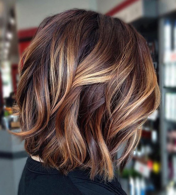 Blonde Brown Hair with Highlights
